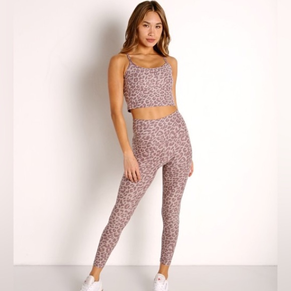 BEYOND YOGA Spacedye Printed Caught In The Midi High Waisted Legging